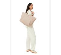 LACOSTE Cabas 'Lacoste Sac Cabas XL Summer Pack Mono Jaquard Blanc' beige, Taille One Size