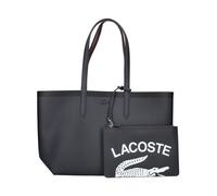 LACOSTE Cabas noir / blanc, Taille One Size