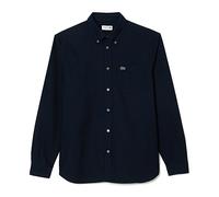 Lacoste - Camicia Oxford - Homme - Chemises - Bleu - Taille: 3XL