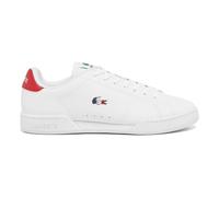 Lacoste Carnaby Cup Baskets Hommes-Blanc,Bleu Foncé