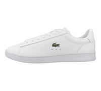 Lacoste - Carnaby Set Leather Baskets - Homme - Chaussures - Blanc - Taille: 44 EU