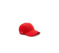 Lacoste Casquette Classic Fit Mixte , Rouge, Taille unique