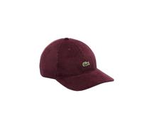 Lacoste - Casquette en velours de coton - unisex - Accessoires - Rouge - Taille: ONE Size