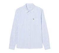 Lacoste Regular Fit Striped Oxford Shirt men Longsleeves blue|white taille: M