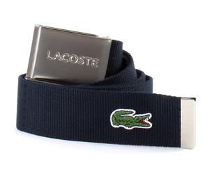 LACOSTE ceinture Casual Woven Strap W130 Navy Blue