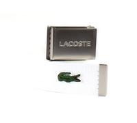 LACOSTE ceinture Woven Strap W130 Bright White