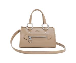 Lacoste - Celys Small Shoulder Bag - Femme - Sacs - Beige - Taille: ONE Size