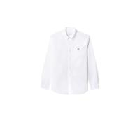 Lacoste CH5620 Chemise à Coupe Normale pour Homme, Blanc, 42