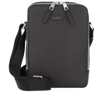 Lacoste Chantaco Sac à bandoulière en cuir 17 cm noir