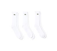 Lacoste Chaussettes Classic Sport blanc – 3 unités Taille 39-42