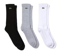Lacoste Chaussettes, Homme, RA2099, Argent Chine/Blanc-Noir, 36-40