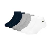 Lacoste Chaussettes, Homme, RA2105, Argent Chine/Marine-Blanc, 36-40