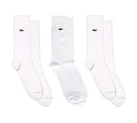 Lacoste Chaussettes, Homme, RA4744, Blanc/Vert, 36-40