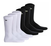 LACOSTE Chaussettes noir / blanc, Taille 39-42
