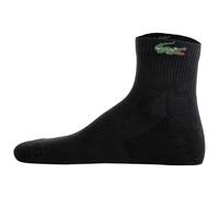 LACOSTE Chaussettes olive / rouge clair / noir, Taille 35-38