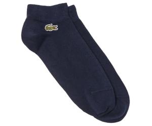 Lacoste Chaussettes unisexes (lot de 1), Argenté/bleu marine - WH, 43-46