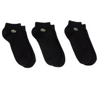 Lacoste Chaussettes Sport Short noir pur - 3 paires Taille 39-42