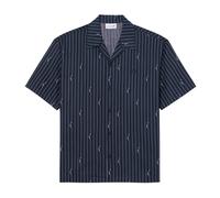 Lacoste - Chemise Twill Imprimée Coupe Décontractée - Homme - Chemises - Noir - Taille: XL