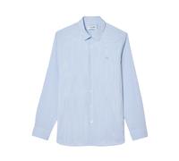 Lacoste - Chemise à Rayures Bleu Clair - Homme - Chemises - Bleu - Taille: 2XL