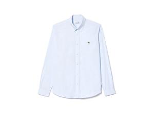 Lacoste - Chemise Blanche Classique Style Élégant - Homme - Chemises - Blanc - Taille: XL
