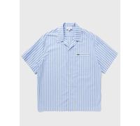 Lacoste CHEMISE CASUAL MANCHES CO men Shortsleeves blue|white taille: M