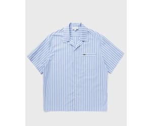 Lacoste CHEMISE CASUAL MANCHES CO men Shortsleeves blue|white taille: M