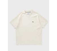 Lacoste CHEMISE COL BORD-COTES MA men Shortsleeves beige taille: XL
