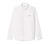 Lacoste - Chemise Élégante en Coton - Homme - Chemises - Blanc - Taille: 3XL