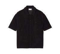 Lacoste - Chemise en maille ajourée - Homme - Chemises - Brun - Taille: L
