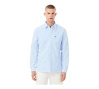 Lacoste - Chemise Oxford Coupe Régulière - Homme - Chemises - Bleu - Taille: 3XL