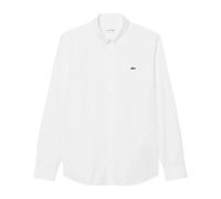 Lacoste - Chemise Popeline Stretch Coupe Regular - Homme - Chemises - Blanc - Taille: 3XL