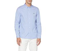 Lacoste Chemise Regular Fit Homme , Blanc/Panorama, S-M