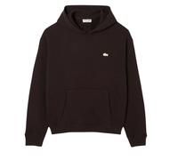 Lacoste - Sweat à capuche imprimé coupe ample - Homme - Sweatshirts et sweats à capuche - Brun - Taille: L