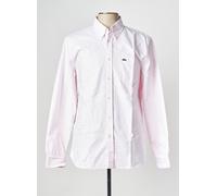 lacoste chemises homme de couleur blanc L
