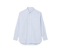 LACOSTE Chemisier bleu clair / blanc, Taille XL