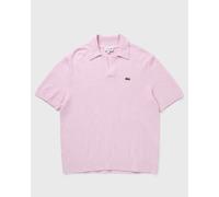 Lacoste Classic Fit BouclÒ Knit Polo Shirt men Polos pink taille: L