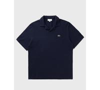 Lacoste Classic Fit Cotton-Linen Polo Shirt men Polos blue taille: M