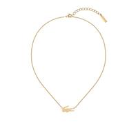 Lacoste Collier pour Femme Collection CROCODILE en Or Rose avec un Charm en forme de Crocodile - 2040045