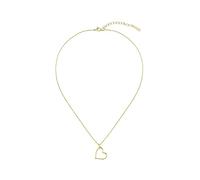 Lacoste Collier pour Femme Collection VOLTE en Or Jaune avec un Pendentif en Forme de Cœur - 2040013