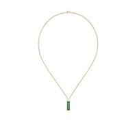 Collier Homme Lacoste Fence - 2040325 Acier Doré, Vert Vert, Doré