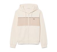 Lacoste - Colorblock Zipped Sweat à capuche - Homme - Sweatshirts et sweats à capuche - Beige - Taille: S