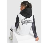 Lacoste Colour Block Fleece Hoodie Junior - Gryy 8Y