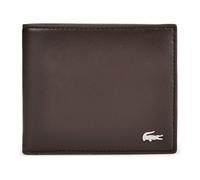 Lacoste Core Essentials FG Porte-monnaie Cuir véritable 11 cm brun