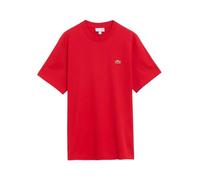 Lacoste Coton T-Shirt pour Homme Rouge M