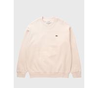 Lacoste Cotton Fleece Sweatshirt men Sweatshirts beige taille: XXL