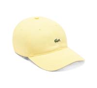 Lacoste - Cotton Twill Cap - Homme - Accessoires - Jaune - Taille: ONE Size