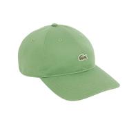 Lacoste - Cotton Twill Cap - Homme - Accessoires - Vert - Taille: ONE Size