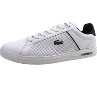 Lacoste Court Base hommes à lacets en blanc, taille 7.5