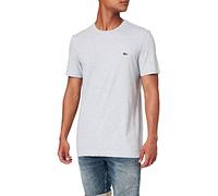 Lacoste Crew Neck T-shirt Homme, Gris (Argent Chiné CCA), M