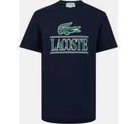 Lacoste Croc Tee Bleu marine 2XS Male